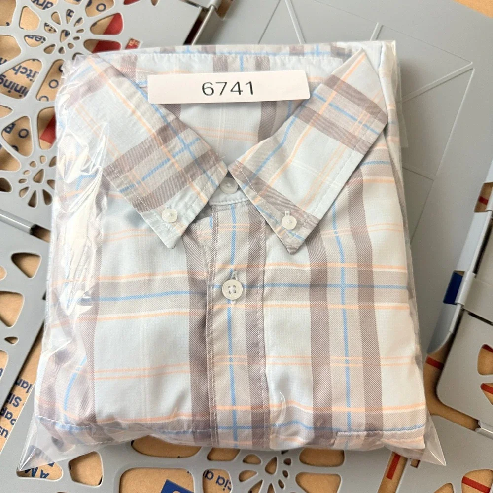 Huk Performance Fishing Shirt 2XL Blue Plaid Long Sleeve Button Down‎ Vented
